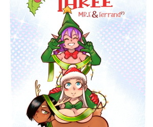  manga The Christmas Three, blowjob  group