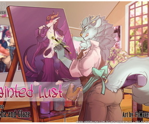  manga Painted Lust, furry  catboy