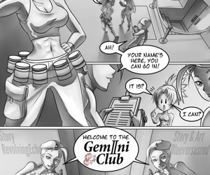 Manga bu İkizler Club 1 lesbian