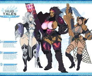  manga The Kite- Hub Tales- Monster Hunter.., big boobs , monster 
