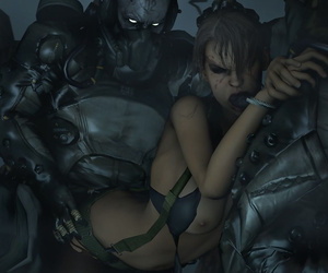  manga Deathhand-sfm Metal Gear Solid, 3d  slut
