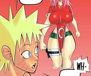  manga Croquant- Naruto & Sakura, slut , big boobs 