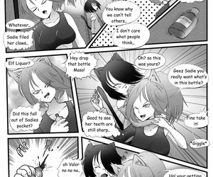  manga Maso x Sadie - part 2, kemonomimi  giantess