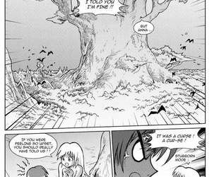 el manga felarya t3 el maldición Parte 4, giantess 