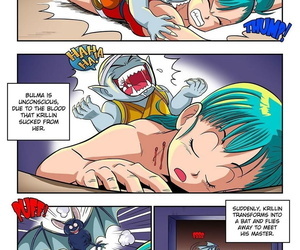  manga Fangs Problem, transformation , dragon ball 