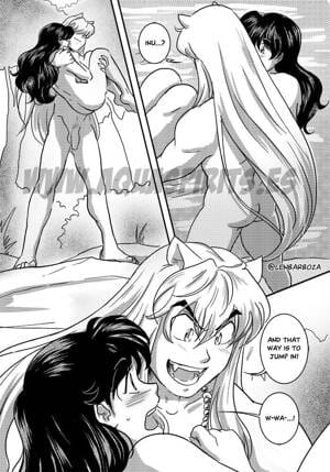 manga inuyasha รัก บ คุณ aquarina, slut , big boobs  milf