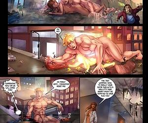 el manga lupa 1 Parte 2, muscle , giantess 