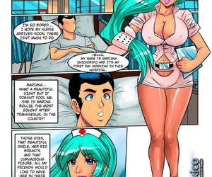 漫画 码头 的 性感的 护士, anal , futanari 