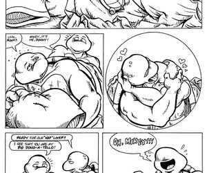 Manga genç mutant Ninja kaplumbağalar, furry  incest