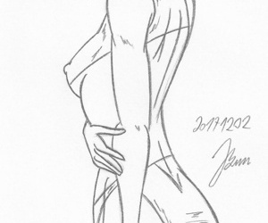 manga Gwen tennyson_ ben10_my miny sketches.., gwen tennyson  futanari